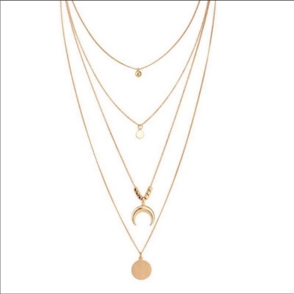 Boho multilayered necklace - Picture 6 of 9